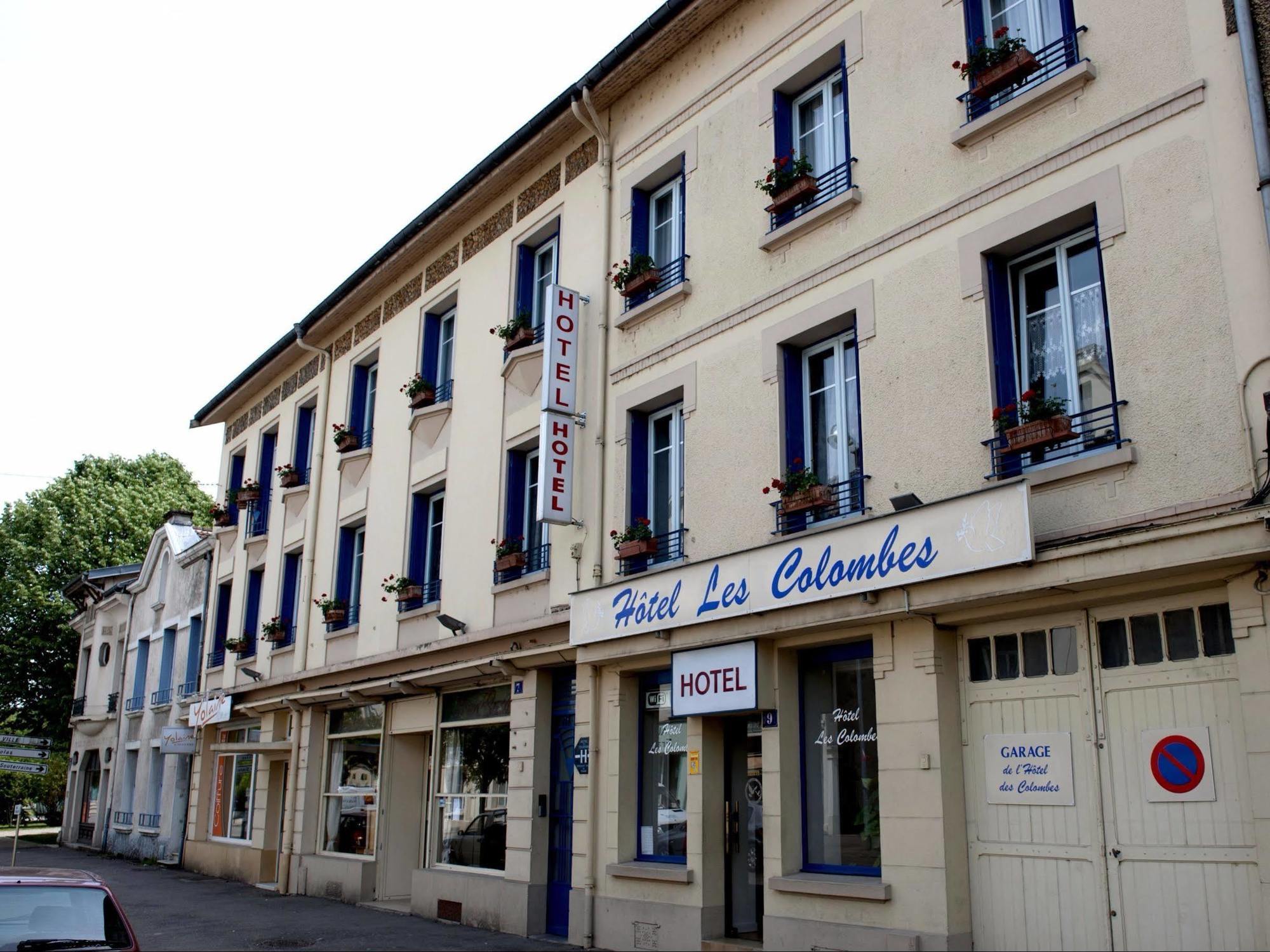 Hotel Les Colombes Verdun-sur-Meuse Exterior photo